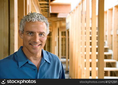 Man At Construction Site