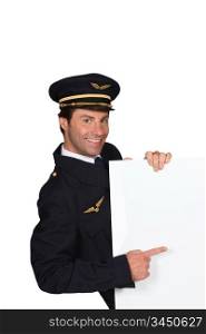 Man dressed as a captain