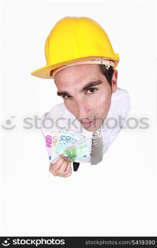 Man in a hardhat