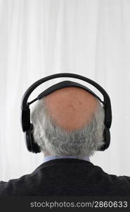 Man Listening to Music