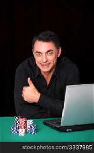 Man poker gambling on internet