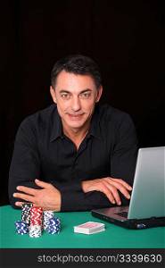Man poker gambling on internet