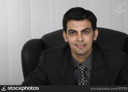 Man sitting in the office