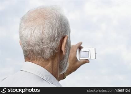 Man taking a photograph