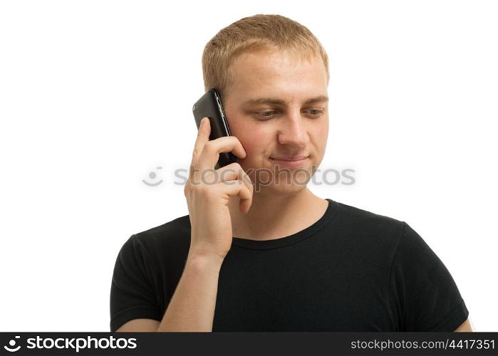 Man talking on the phone