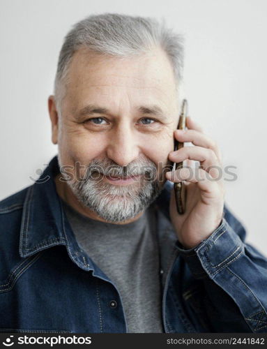 man talking phone 2