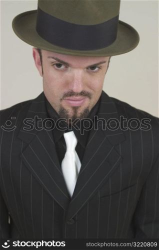 Man Wearing Snazzy Clothes
