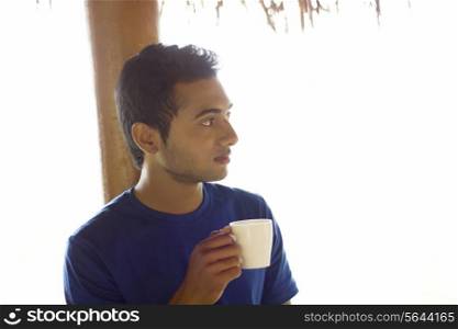 Man with a cup of tea
