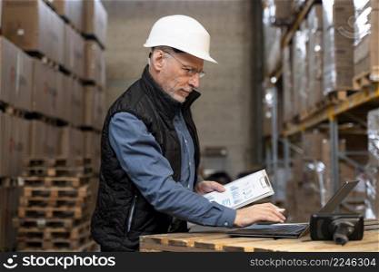 man working warehouse