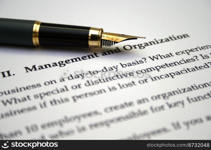 Management and organization