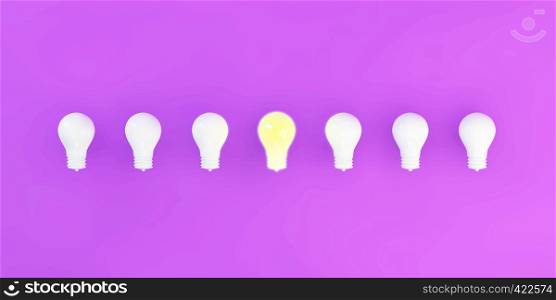 Management Strategy for Creative Process and Light Bulb. Management Strategy