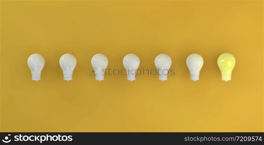 Management Strategy for Creative Process and Light Bulb. Management Strategy