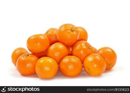 mandarin isolated on white background
