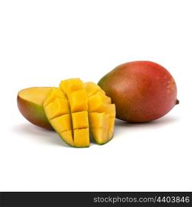 Mango fruit isolated on white background