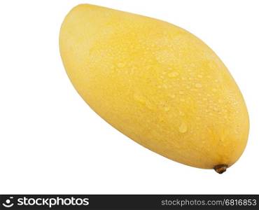 Mango isolated over white background