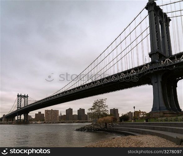 Manhattan Bridge, New York City, U.S.A.