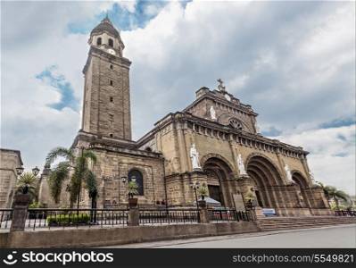 Manila Cathedral at day, Intramuros, Manila, Philippines