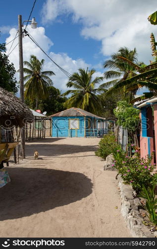 Mano Juan village in Saona Domenican Republic