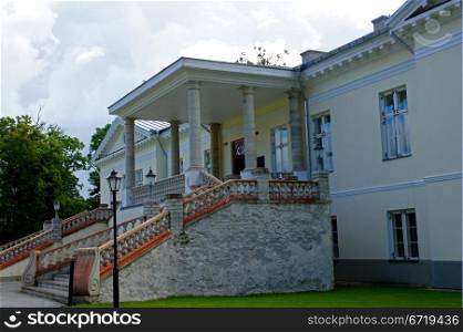 Manor in the west of Estonia. 18 century. Vihterpalu.