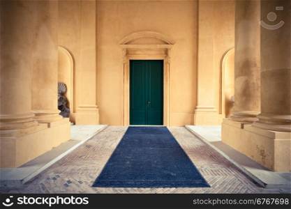 Mansion door