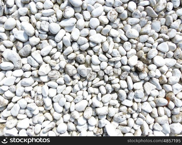 Many white pebbles as background&#xD;&#xA;