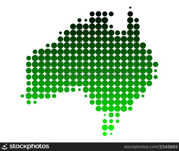 Map of Australia