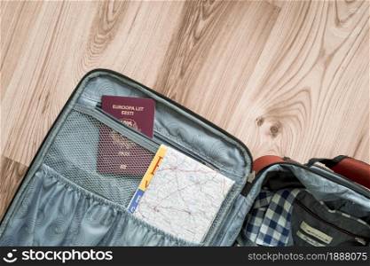 map passport suitcase . Resolution and high quality beautiful photo. map passport suitcase . High quality and resolution beautiful photo concept