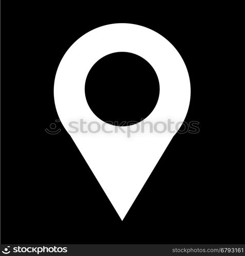 map pin icon illustration design