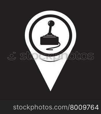 Map Pointer Game Controller Icon
