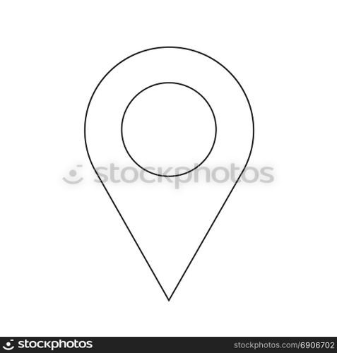 map pointer gps icon