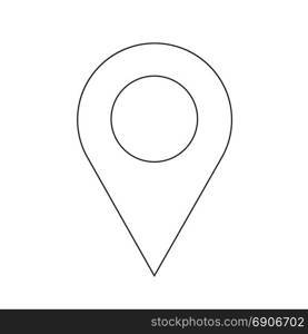 map pointer gps icon