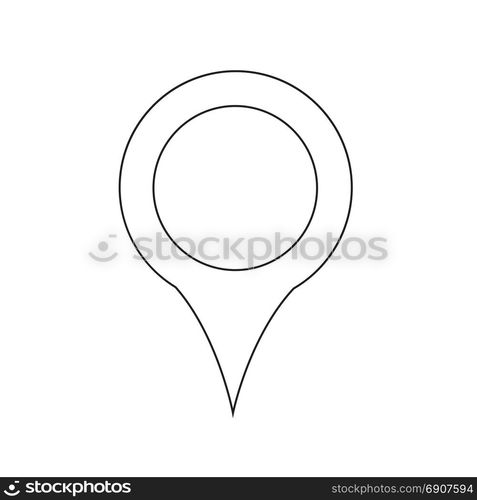 map pointer gps icon