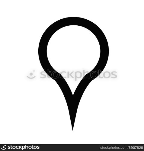 map pointer gps icon