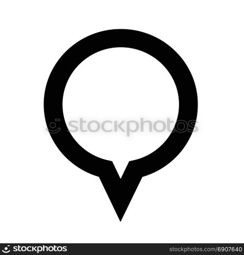 map pointer gps icon