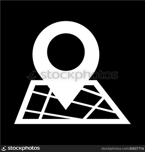 map pointer gps icon