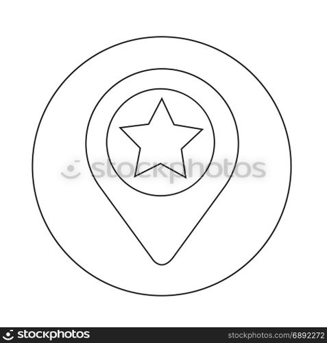 Map pointer icon