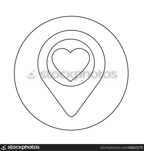 Map pointer icon