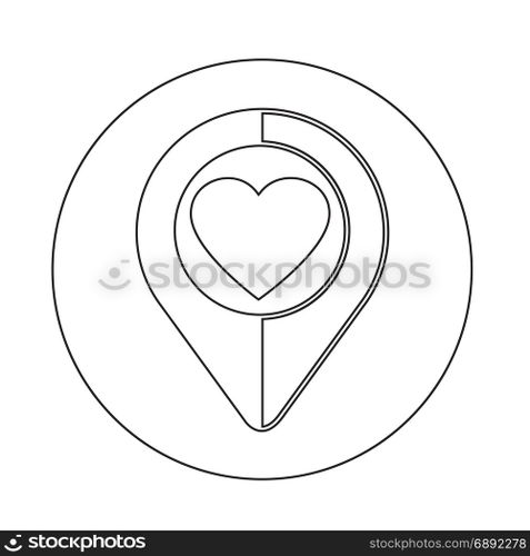 Map pointer icon