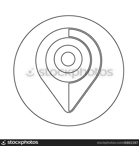Map pointer icon