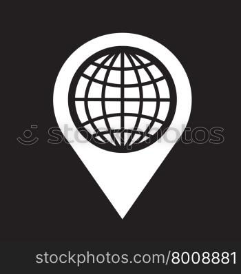 Map pointer icon