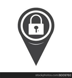 Map Pointer Lock Icon
