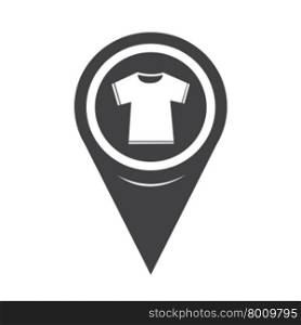 Map Pointer Tshirt Icon