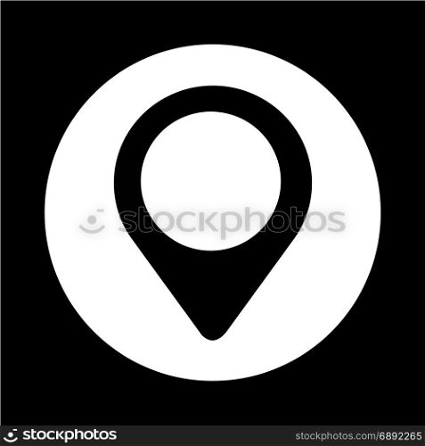 mapping pin icon