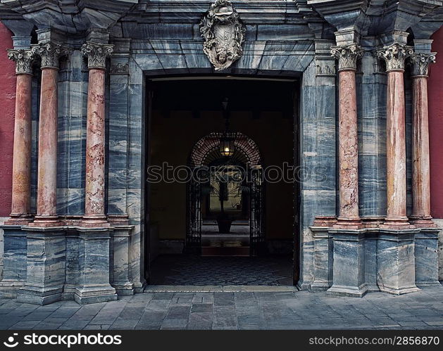 Marble arch, Malaga.