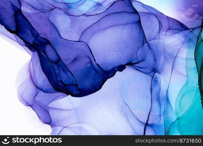 Marble ink abstract art from exquisite original painting for abstract background . Painting was painted on high quality paper texture to create smooth marble background pattern of ombre alcohol ink .. Marble ink abstract art from exquisite original painting for abstract background