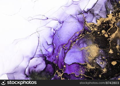 Marble ink abstract art from exquisite original painting for abstract background . Painting was painted on high quality paper texture to create smooth marble background pattern of ombre alcohol ink .. Marble ink abstract art from exquisite original painting for abstract background