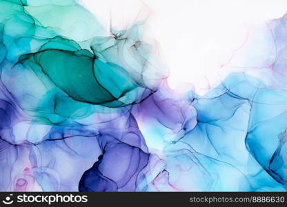 Marble ink abstract art from exquisite original painting for abstract background . Painting was painted on high quality paper texture to create smooth marble background pattern of ombre alcohol ink .. Marble ink abstract art from exquisite original painting for abstract background