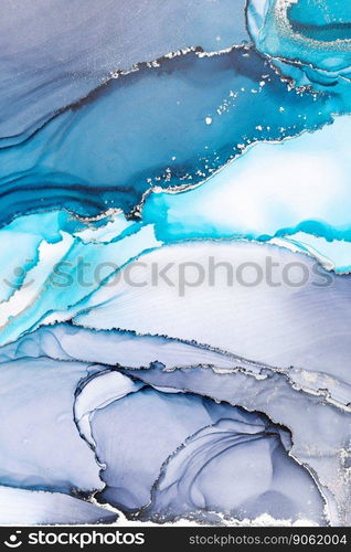 Marble ink abstract art from meticulous original painting abstract background . Painting was painted on high quality paper texture to create smooth marble background pattern of ombre alcohol ink .. Marble ink abstract art from meticulous original painting abstract background