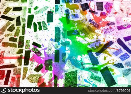 marble rock wall texture background with multicolor