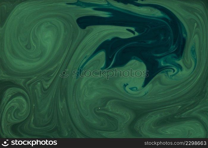 marbled abstract green surface design pattern
